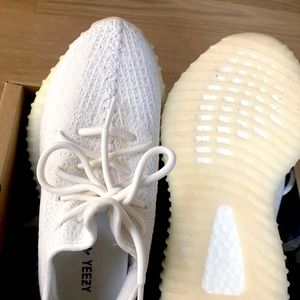 Worn once- Yeezy boost 350- white